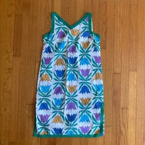 Vintage 1960 Vicky Vaughn cotton tulip dress small